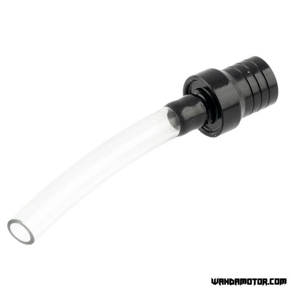 Fuel cap cooler valve black